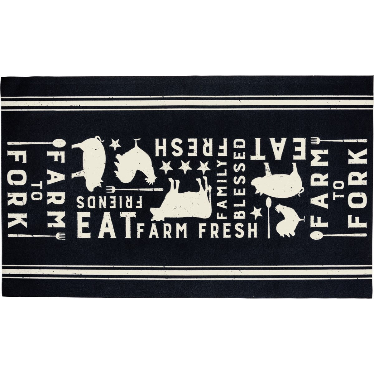 Eat Fresh Farm Rug