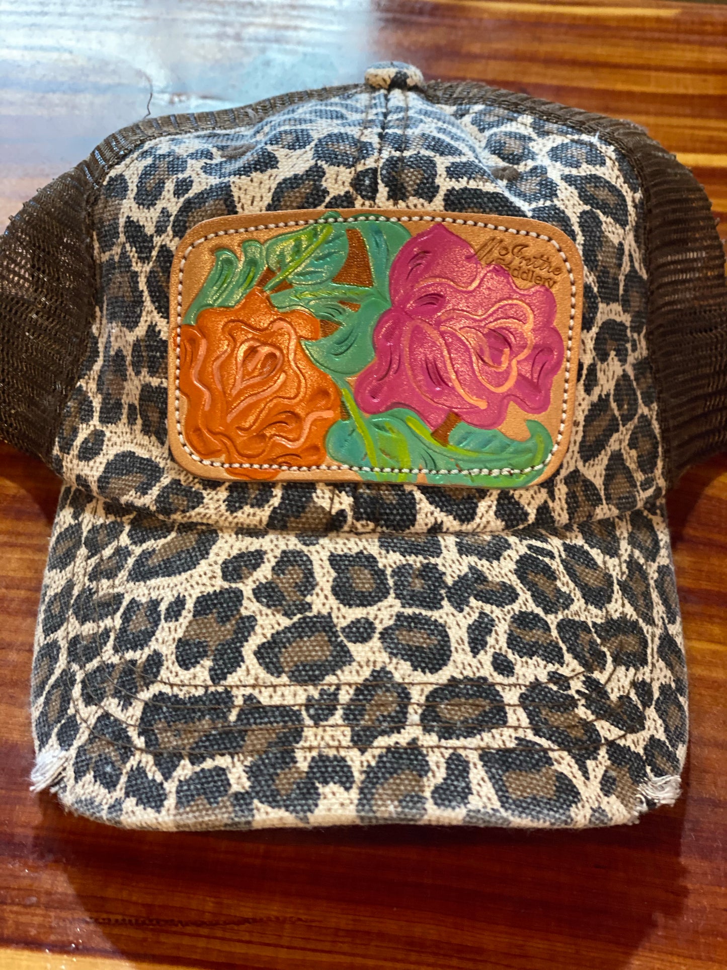Leopard Low Crown Hat