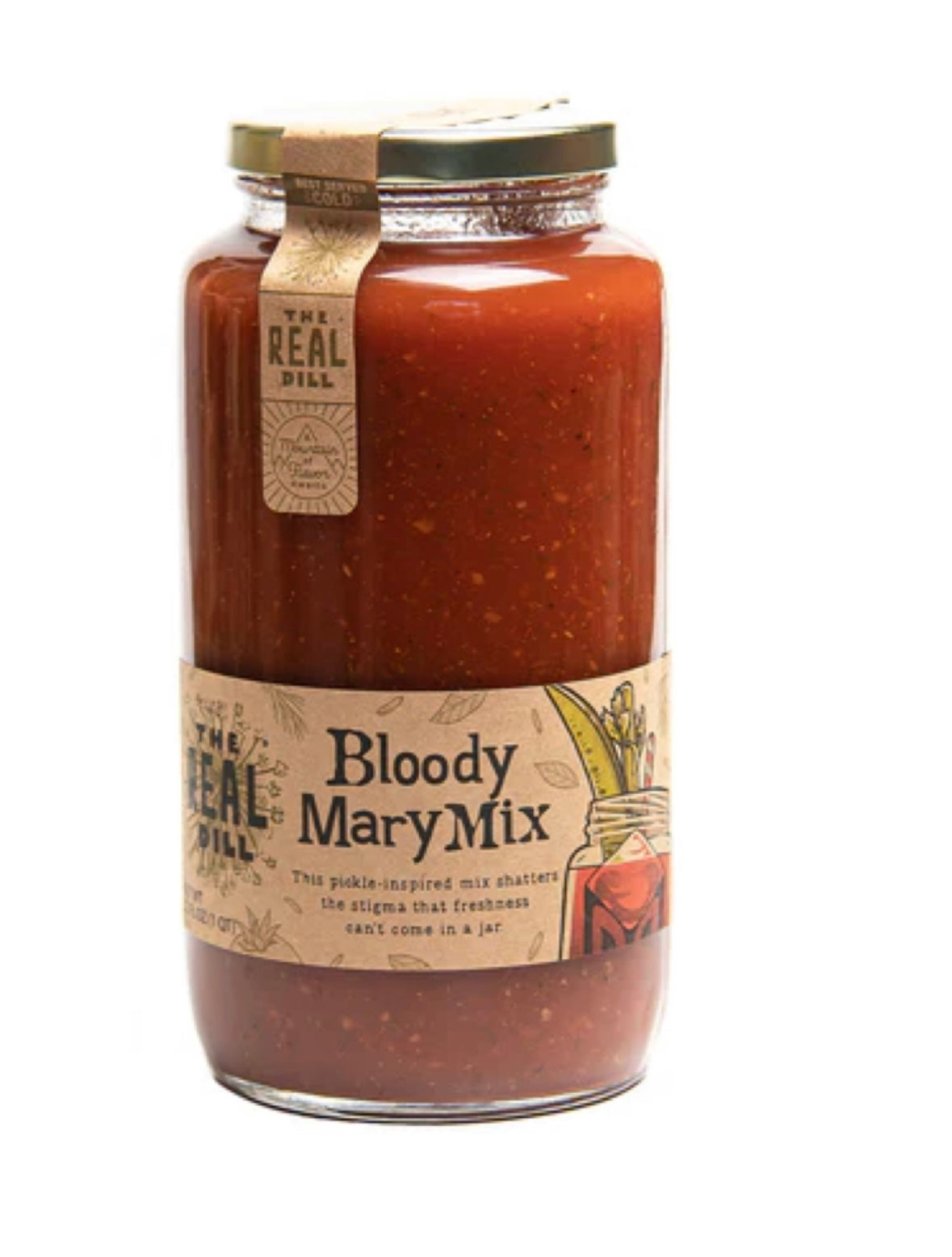 The real dill bloody Mary mix