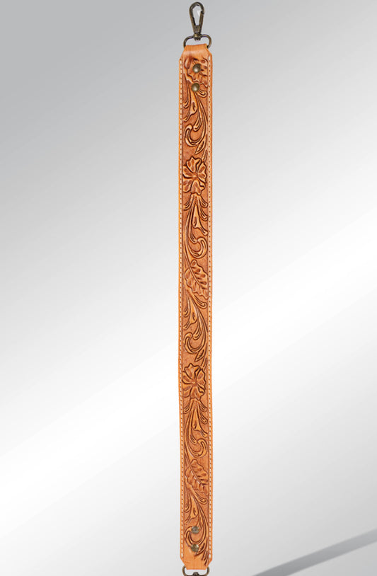 Scrolled w/Flower Purse Strap