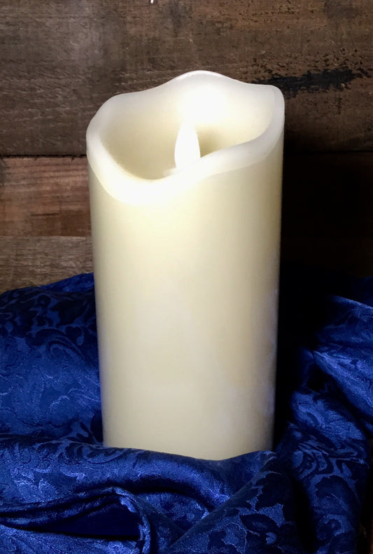 Flameless LED Wax Pillar Candle