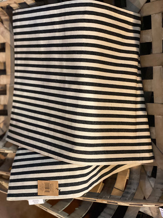 Striped table runner