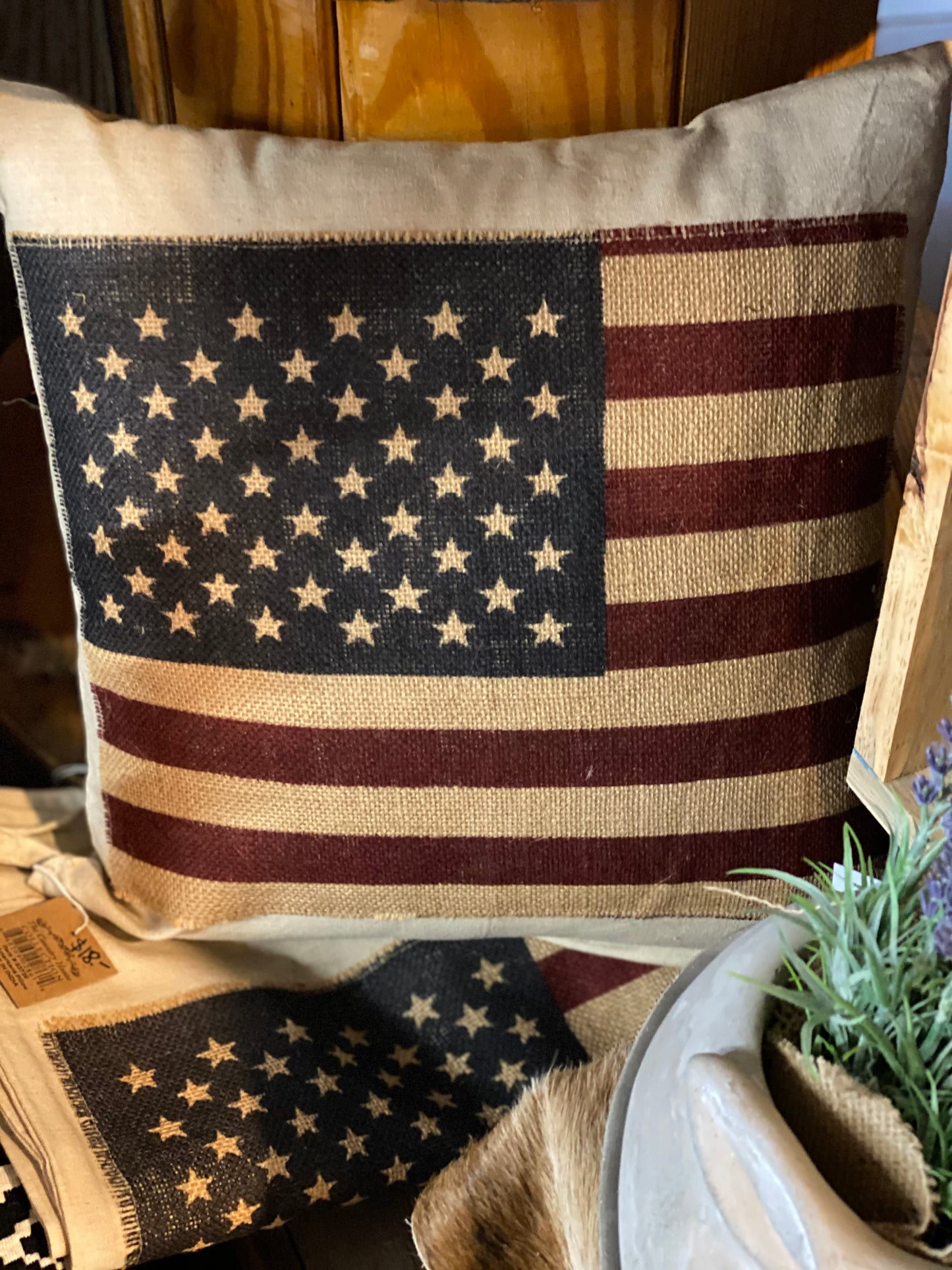 Americana Pillow Cover