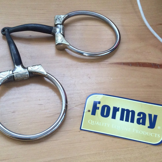 SS Ring w/Copper Inlay snaffle bit #268110