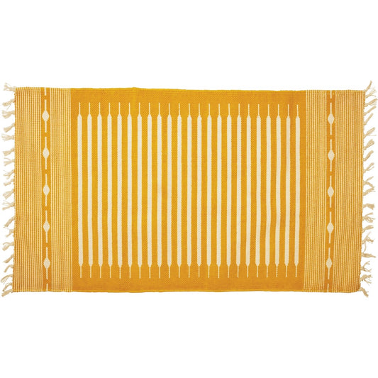 Saffron Stripe Rug