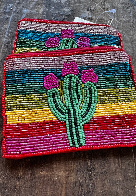 cactus coin bag