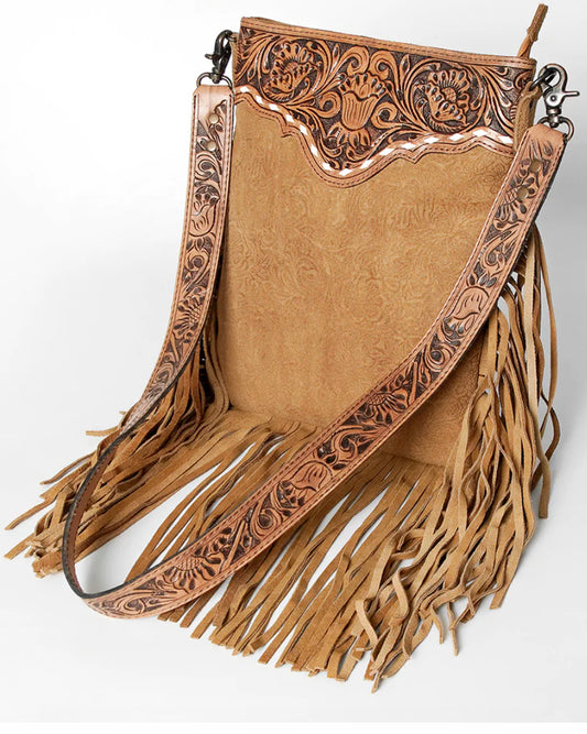Tooled Crossbody