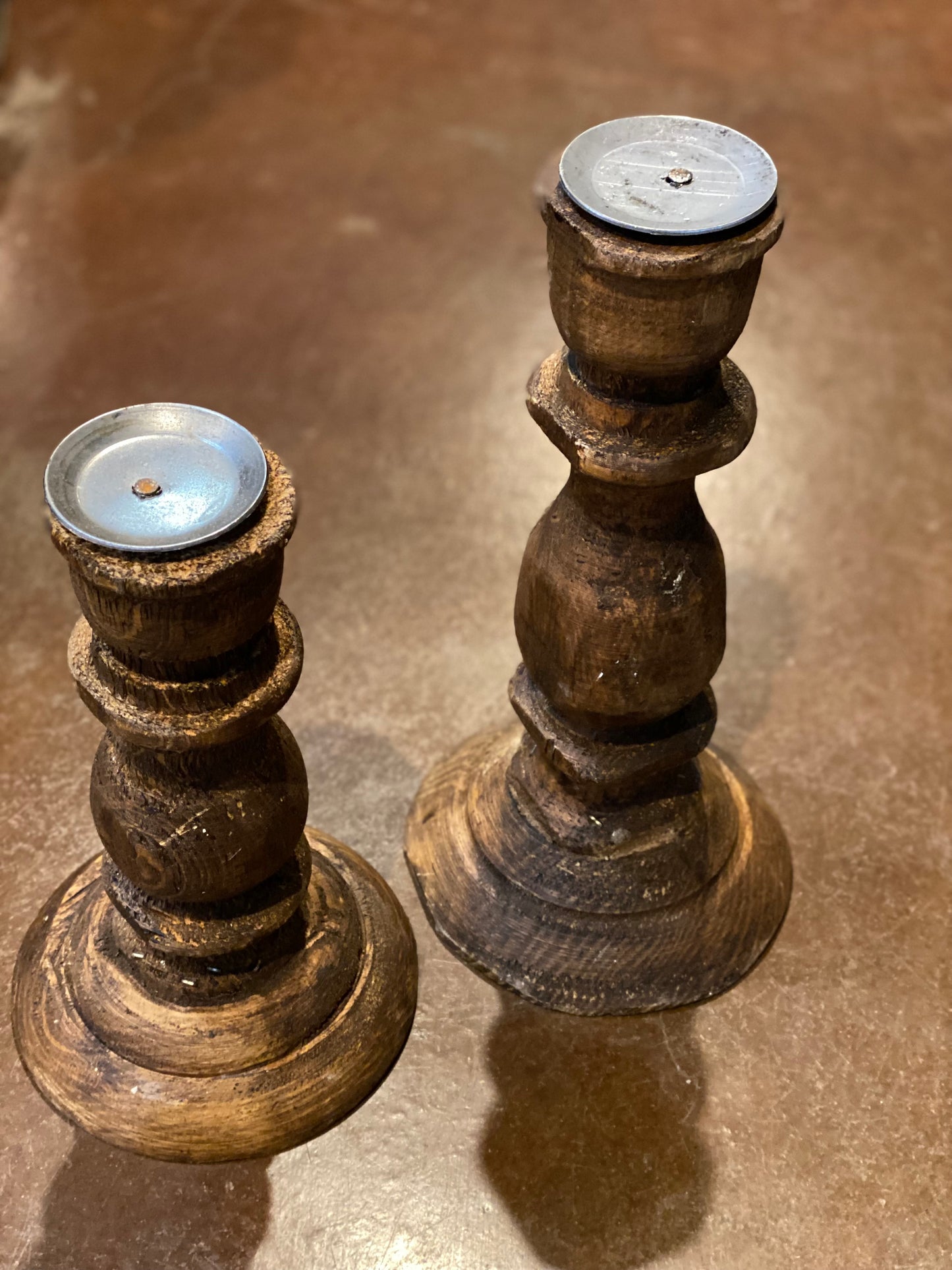 Wooden Candle Sticks