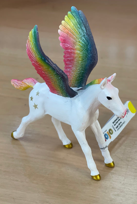 MOJO Pegasus Baby Rainbow Horse
