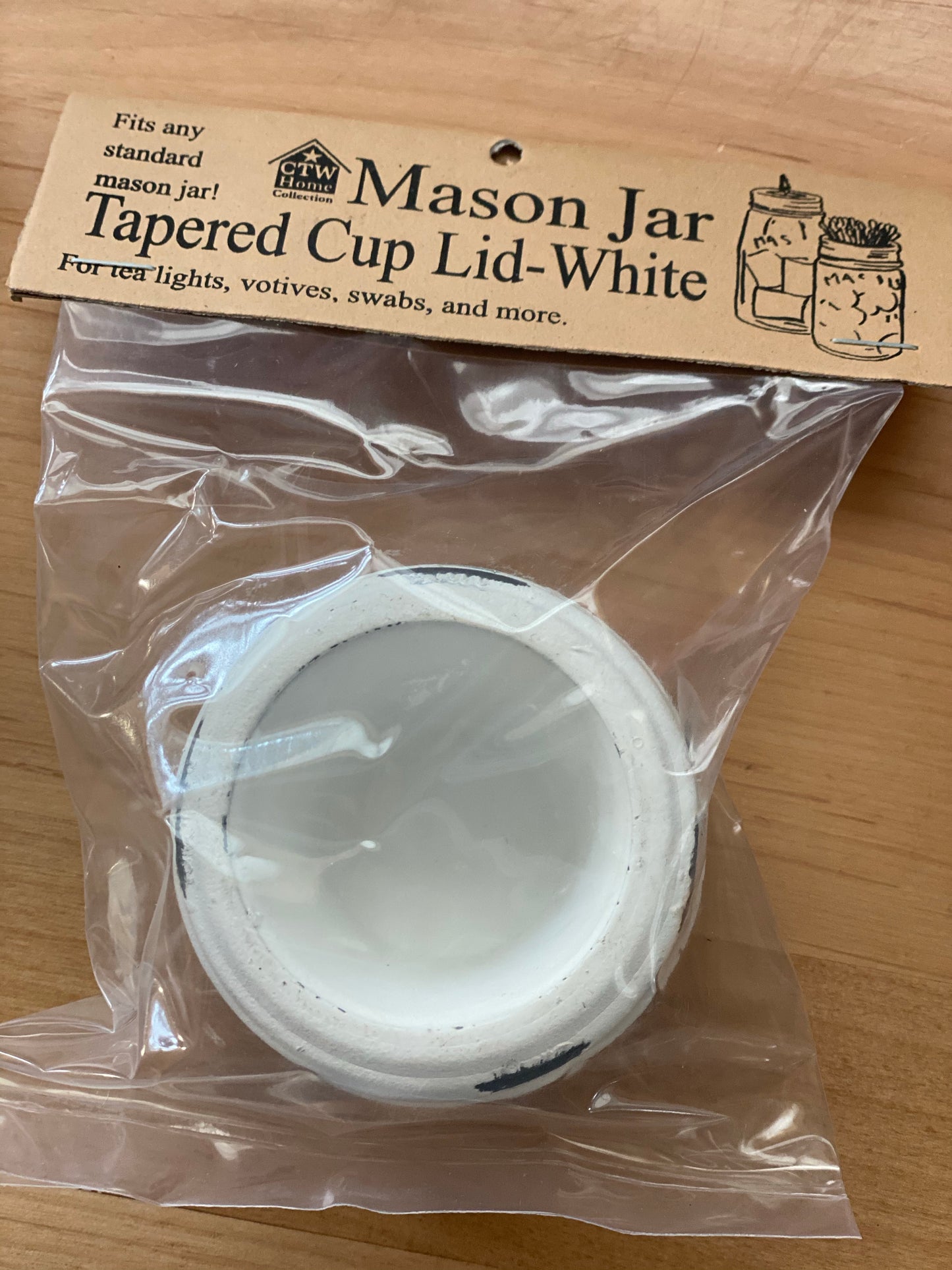 Mason Jar Tapered Cup Lid