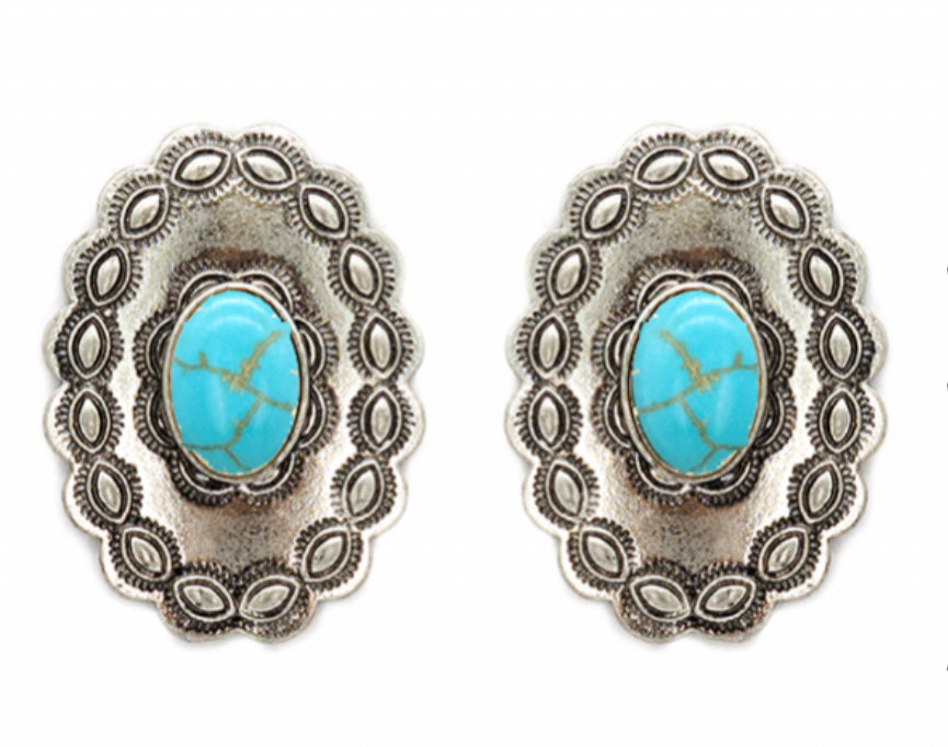 Turquoise Stud Earring