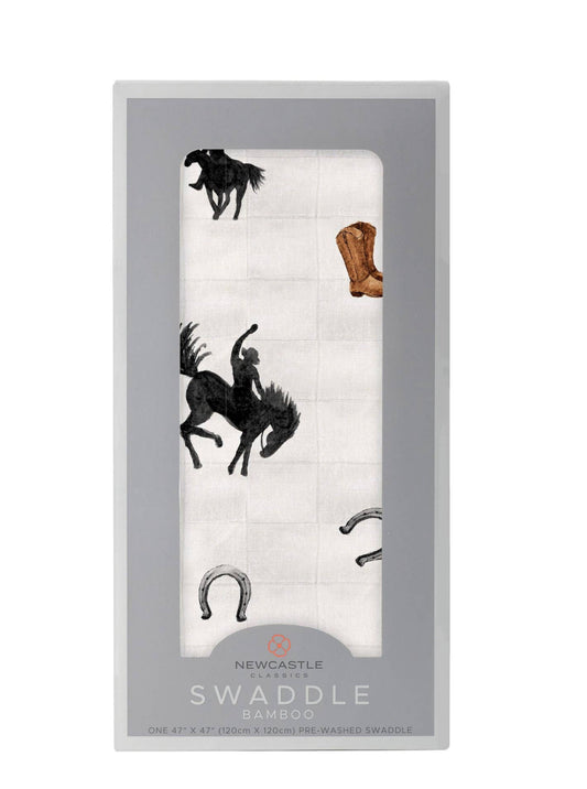 Western Swaddle baby blankets